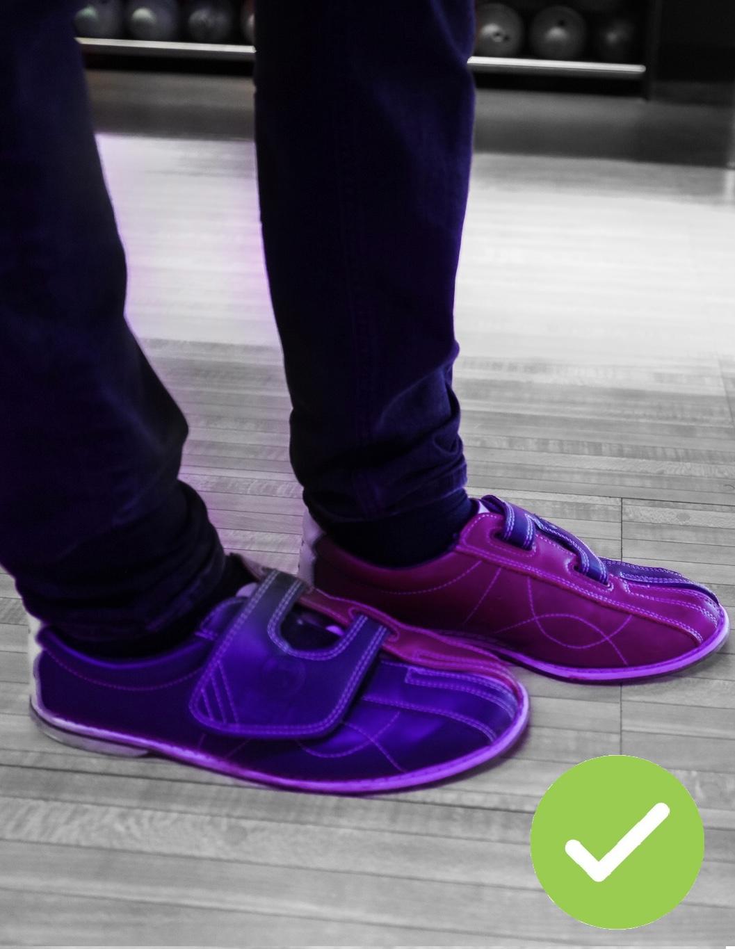 Rätt position för kast